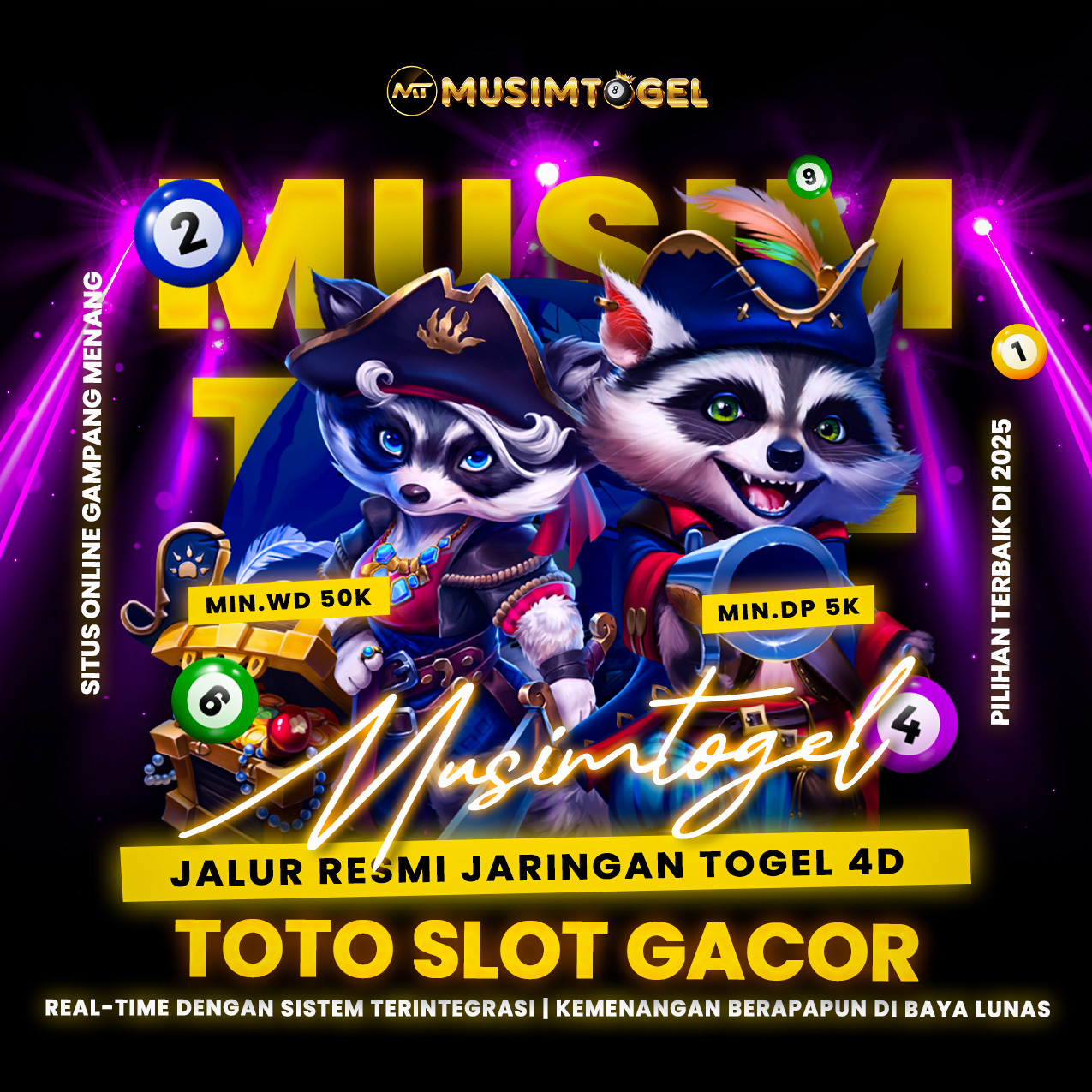 MUSIMTOGEL | Jalur Resmi Jaringan Togel 4D & Toto Slot Gacor Real-Time dengan Sistem Terintegrasi